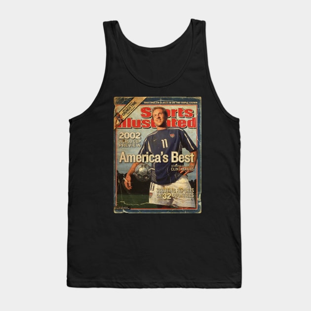 COVER SPORT - SPORT ILLUSTRATED - AMERICAS BEST CLINT MATHIS Tank Top by FALORI